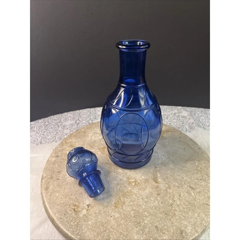 1930's Hazel Atlas Cobalt Blue 